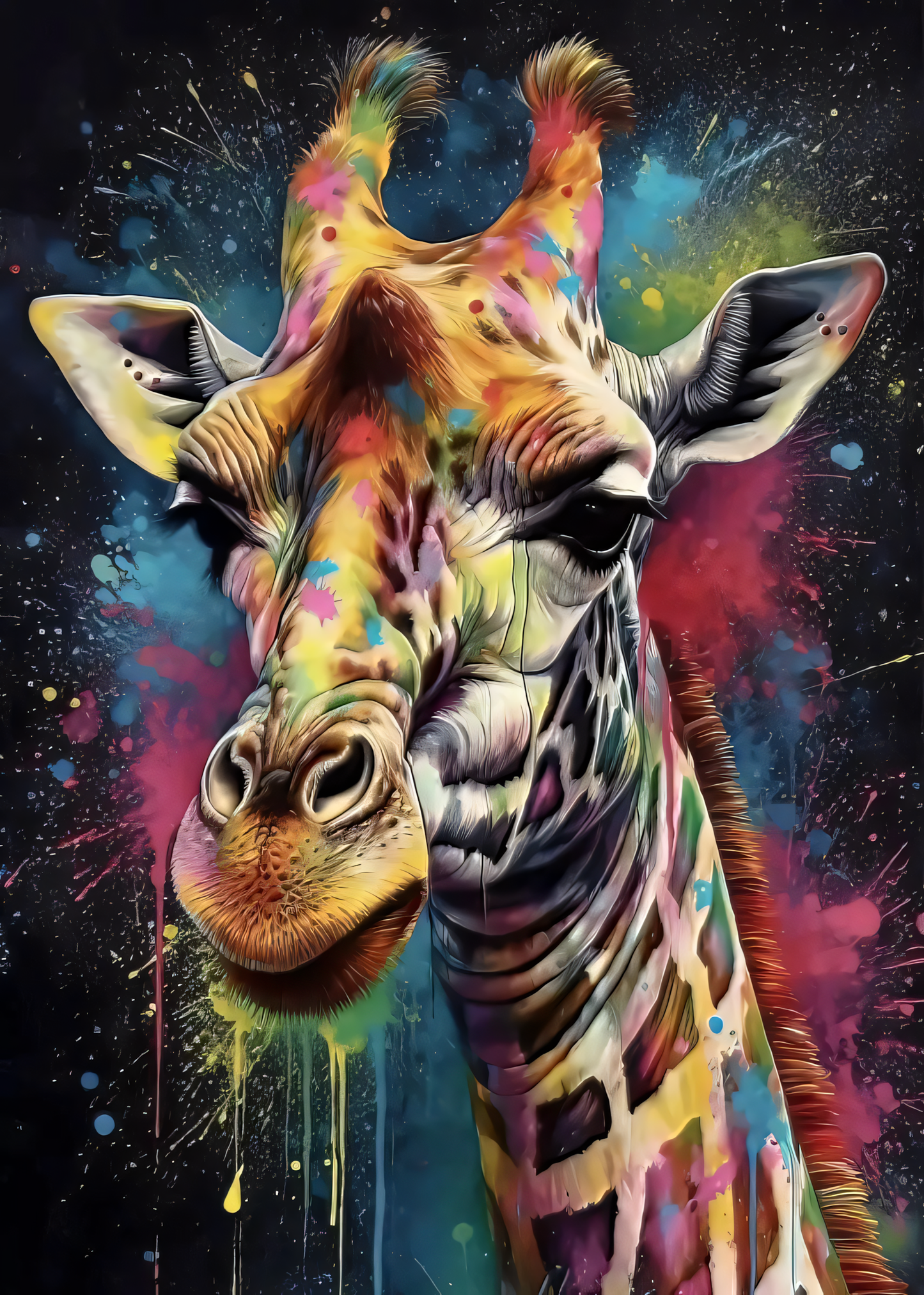 Affiches | Animaux de la savane | Style Pop Art