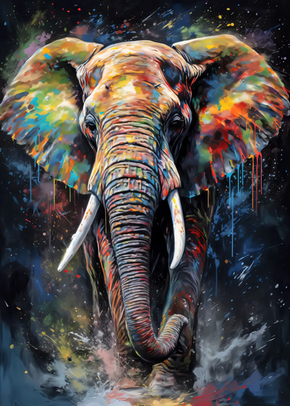 Affiches | Animaux de la savane | Style Pop Art