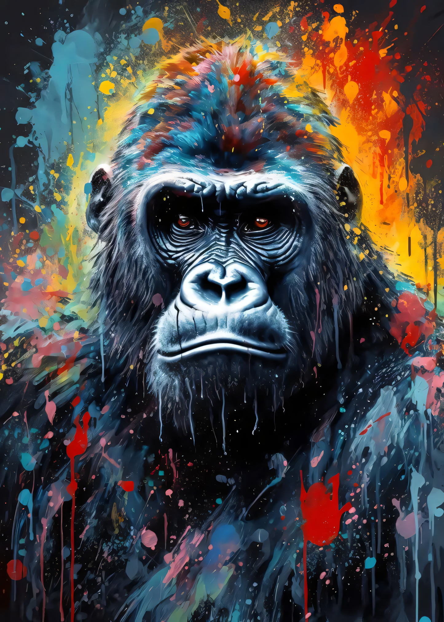 Affiches | Animaux de la savane | Style Pop Art