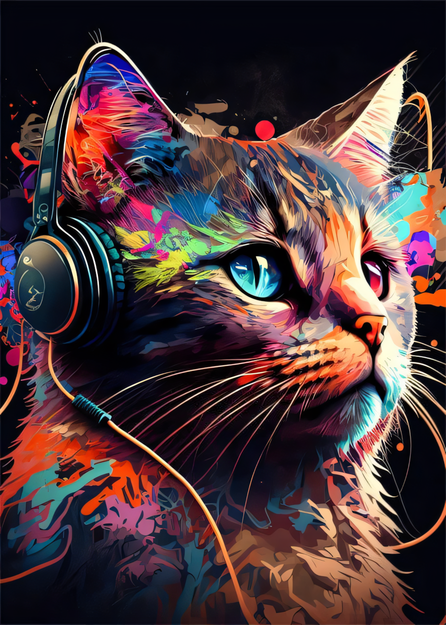 Affiches | Animaux version Dj Music