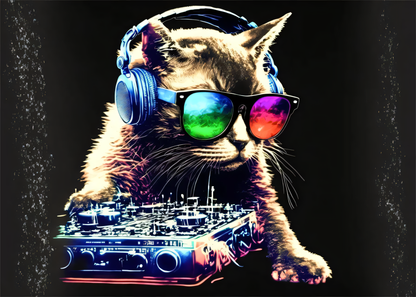 Affiches | Animaux version Dj Music