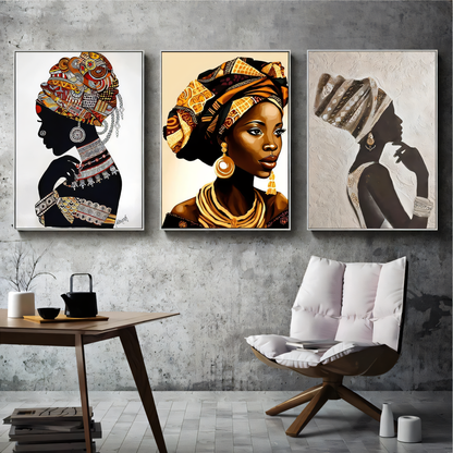 Affiches | Reine africaine | 12 modèles