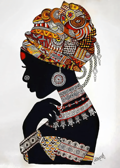 Affiches | Reine africaine | 12 modèles