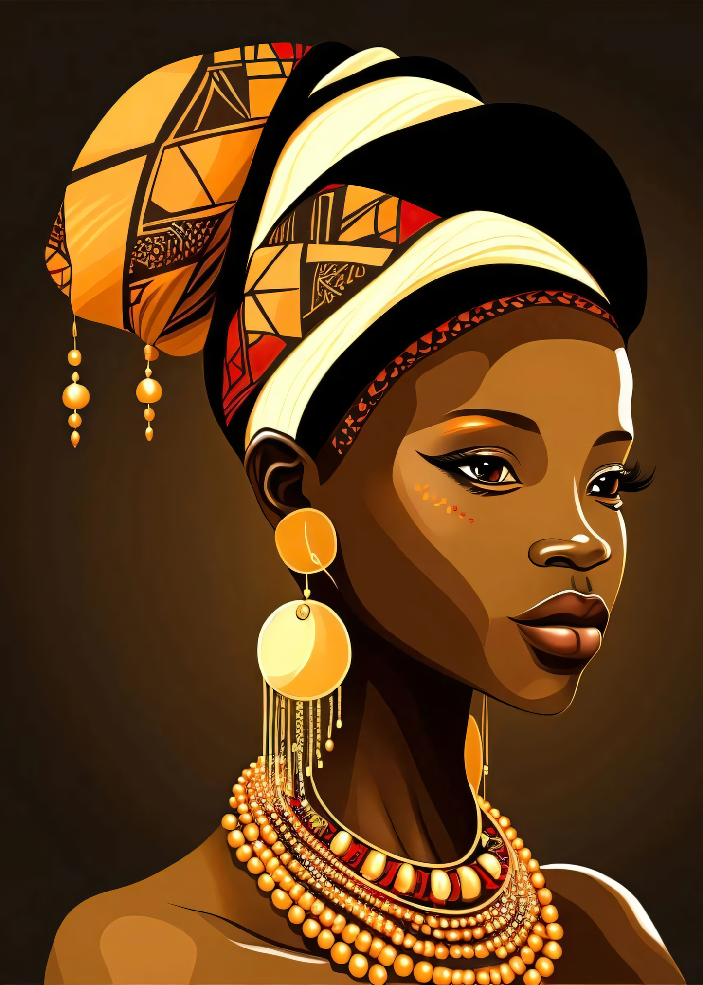 Affiches | Reine africaine | 12 modèles