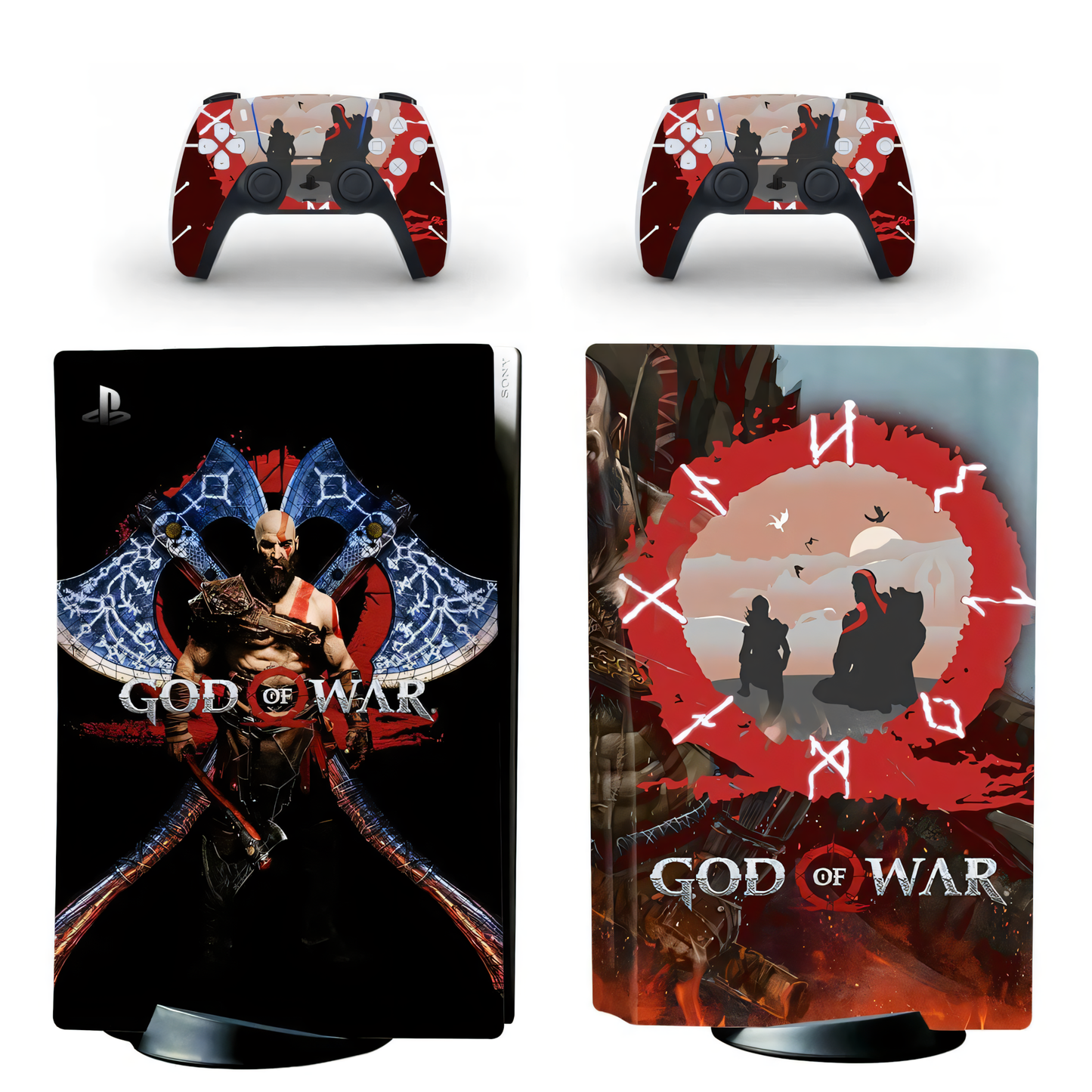 Autocollants | God of War  | Skin pour Playtation 5 (Edition Standard)