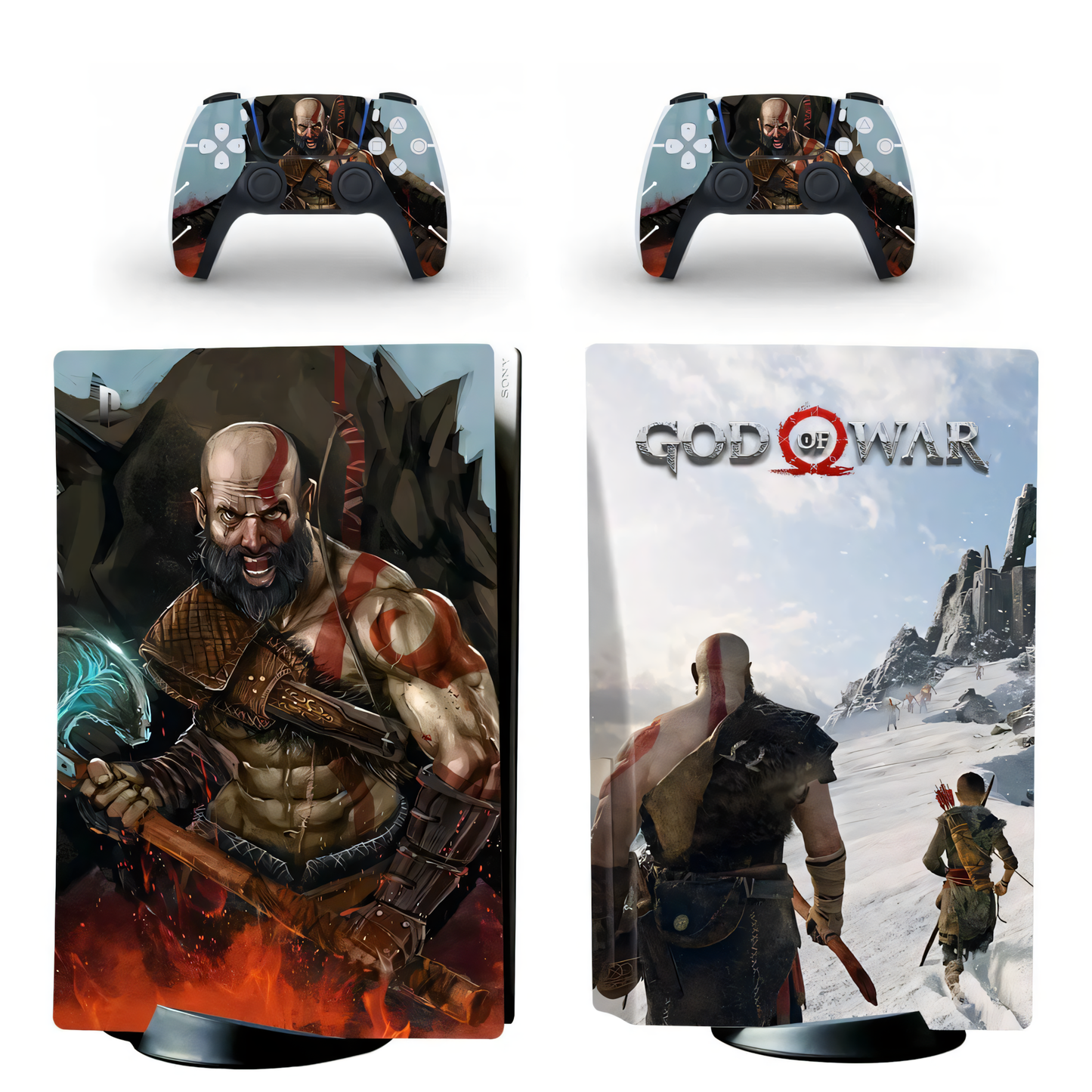 Autocollants | God of War  | Skin pour Playtation 5 (Edition Standard)