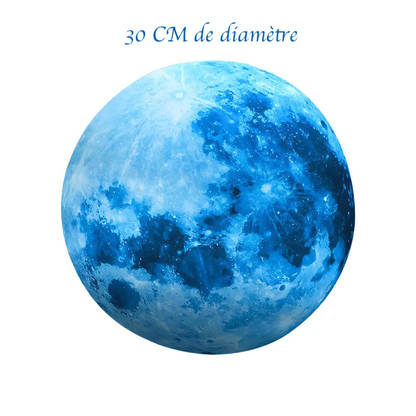 Autocollants | Grande lune bleue