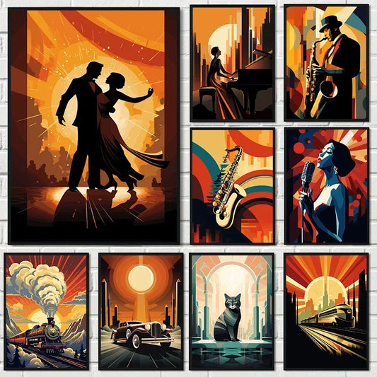 Affiches | Retro Art Deco