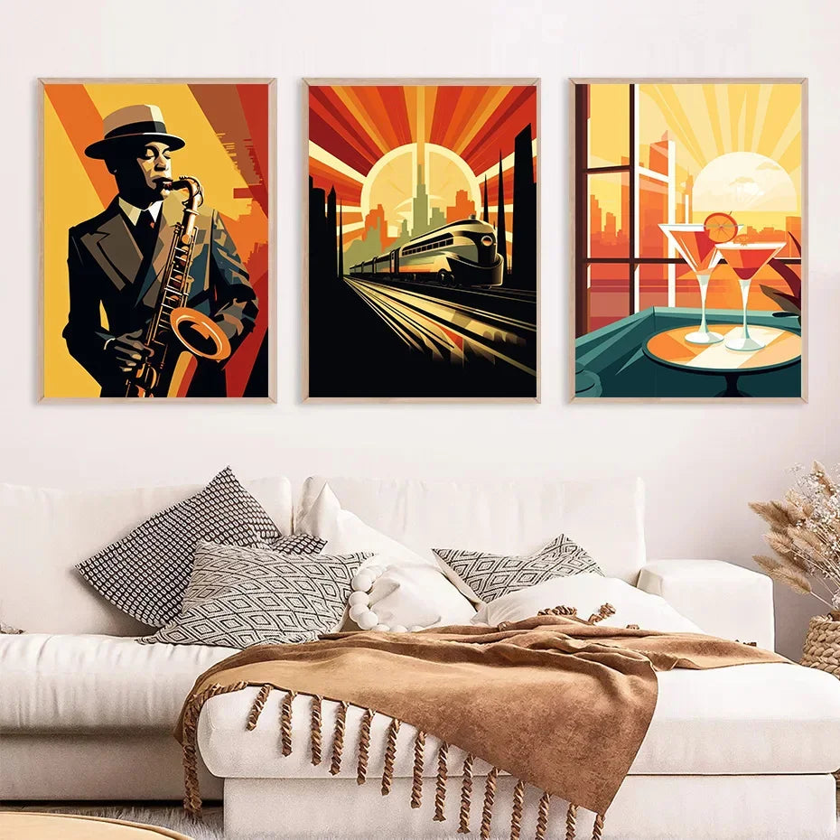 Affiches | Retro Art Deco